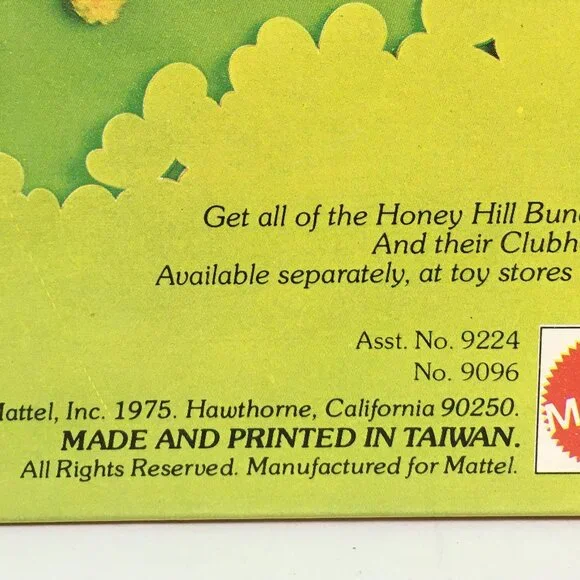 Lot of Nine (9) Vintage 1975 "Honey Hill Bunch" Dolls - by Mattel - Picture 13 of 13